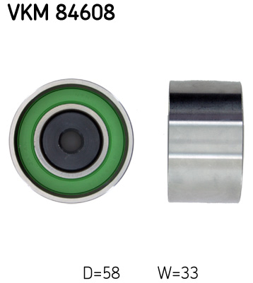 kreipiantysis skriemulys, paskirstymo diržas - VKM 84608 SKF